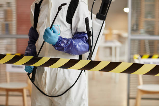 Professional Trauma Scene Cleanup technician working in Red Oak, NC